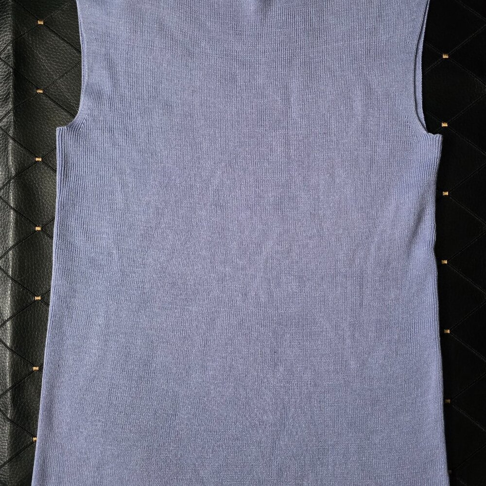 Coldwater Creek Ladie XS Sweater Shell Slate Blue